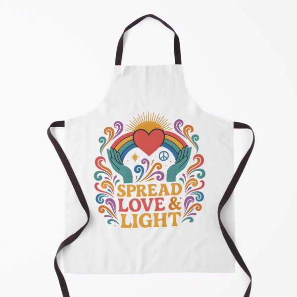 Item preview, Spread Love & Light – Colorful message of peace designed and sold by JoshuaCardiff.
