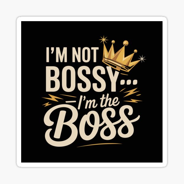 Artikel-Vorschau von Ich bin nicht herrisch, ich bin der Boss, designt und verkauft von jkrphoto.