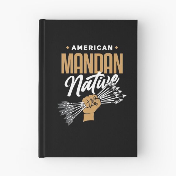 Item preview, AMERICAN MANDAN NATIVE - Fist of Arrows - Indian Culture BLACK designed and sold by Darling DeDe.