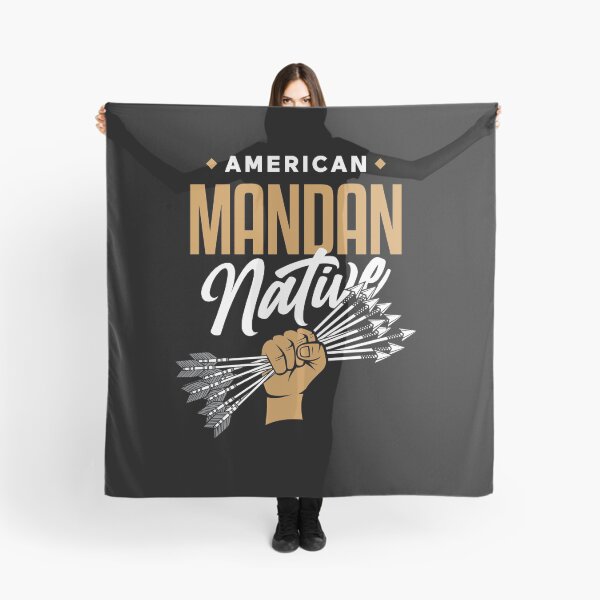 Item preview, AMERICAN MANDAN NATIVE - Fist of Arrows - Indian Culture BLACK designed and sold by Darling DeDe.