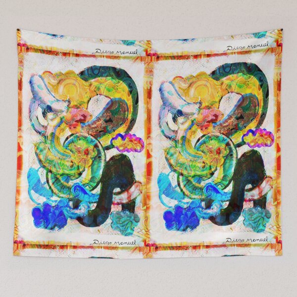 Item preview, Clouds, tongues and rainbows  2025 designed and sold by Diego Manuel Rodriguez.