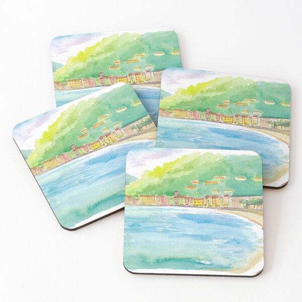 Item preview, Domaso Lake Como Italy Waterfront Scene designed and sold by artshop77.