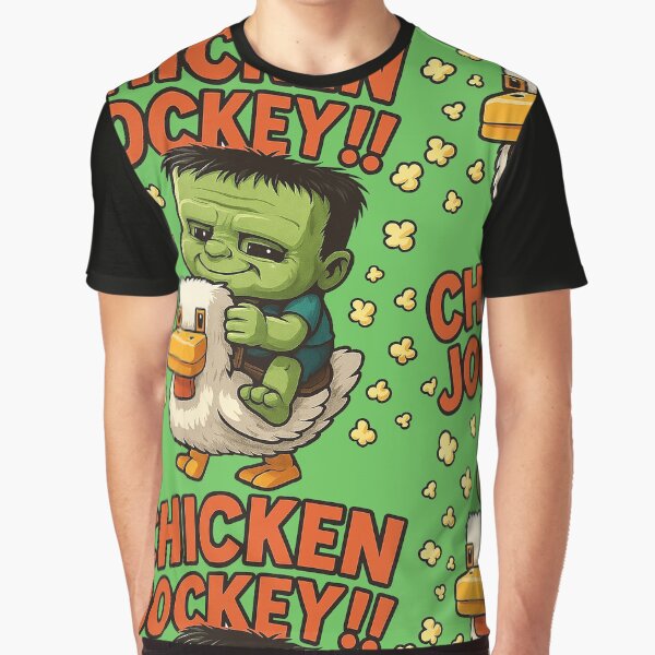 Item preview, Chicken Jockey Minecraft designed and sold by ReasonsImBroke.