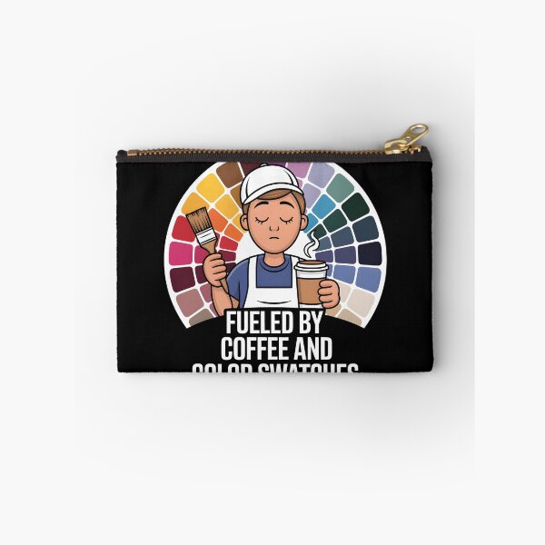 Item preview, Fueled By Coffee and Color Swatches Painting Painter Caffeine designed and sold by Davidpama.