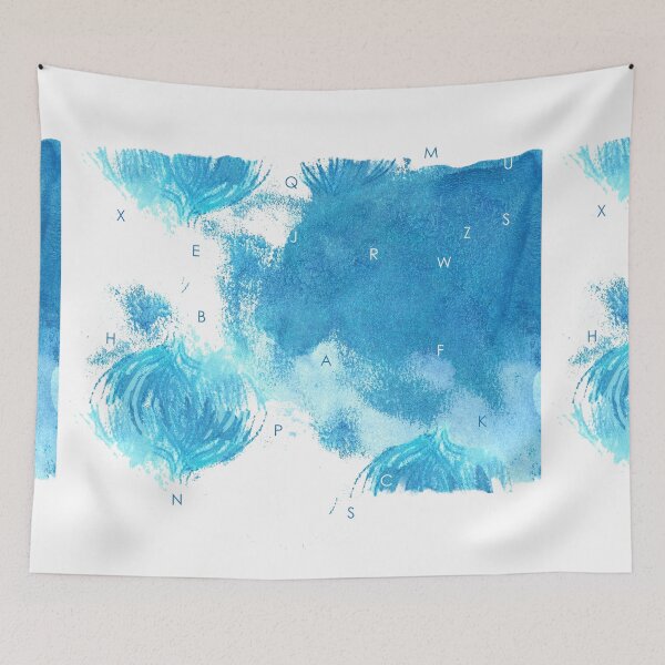 Item preview, Blue texture designed and sold by Raheleh Barkhordari.