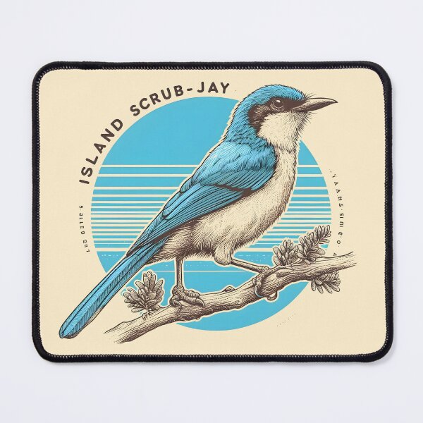 Item preview, Island Scrub-Jay 4 designed and sold by theAVIARY7.
