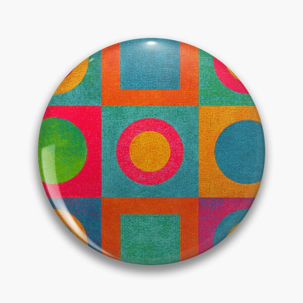 Item preview, Bright colored geometric squares designed and sold by karinasalwaszka.