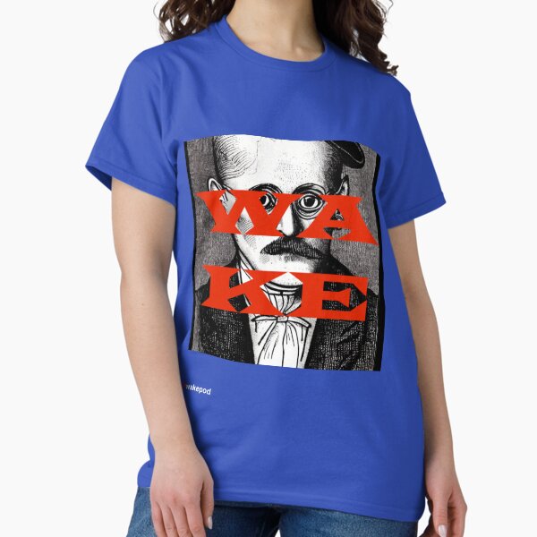 Vista previa del artículo con la obra «Camiseta con el logotipo de WAKE», diseñado y vendido por wakepod.