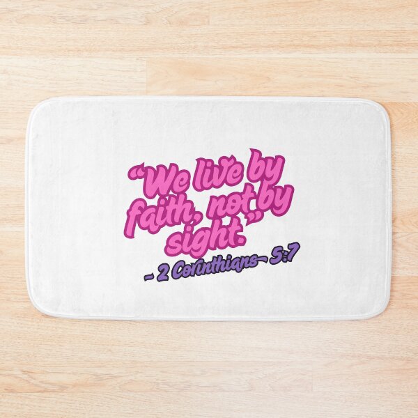 Item preview, We live by faith, not by sight – 2 Corinthians 5:7 designed and sold by NayNancuante.