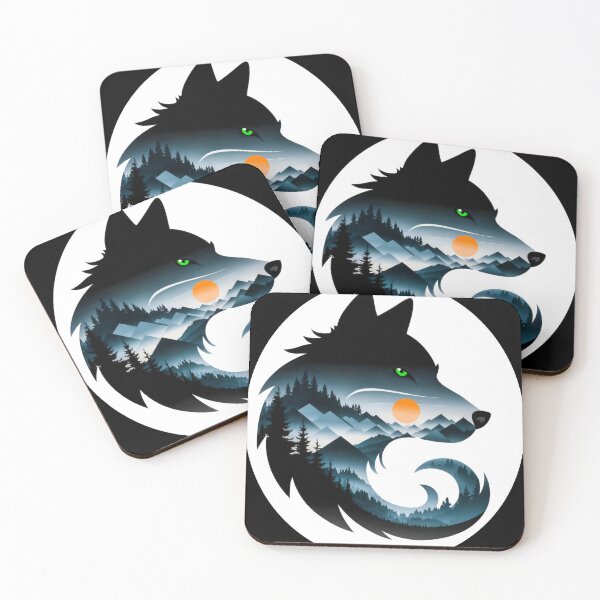 Item preview, Wolf Landscape designed and sold by QuanntixArt.