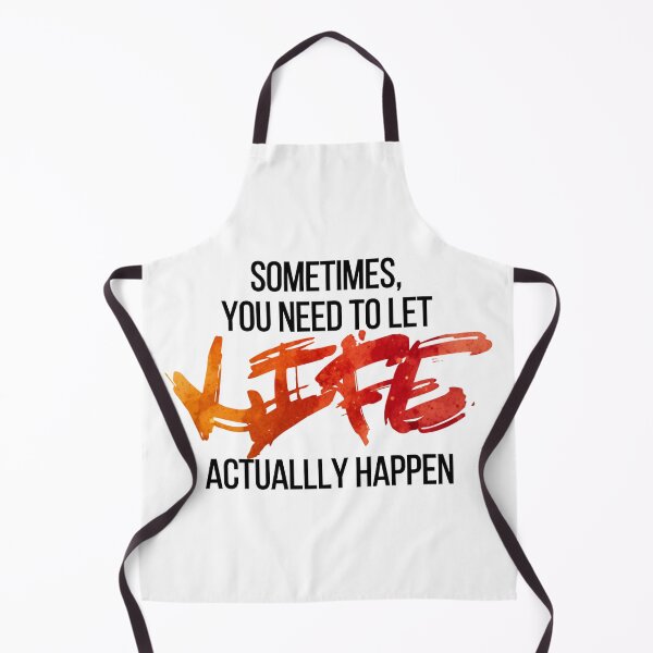 Item preview, Mindfulness Wall Art | Let Life Happen | Fire Watercolor Inspiration Gift designed and sold by TextMuse.