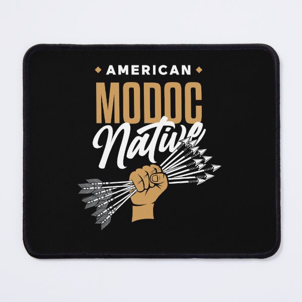 Item preview, AMERICAN MODOC NATIVE - Fist of Arrows - Indian Culture BLACK designed and sold by Darling DeDe.