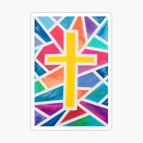 God's Mosaic Sticker