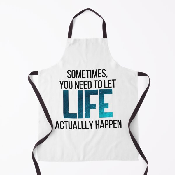 Item preview, Mindfulness Wall Art | Let Life Happen | Blue Professional Inspiration Gift designed and sold by TextMuse.