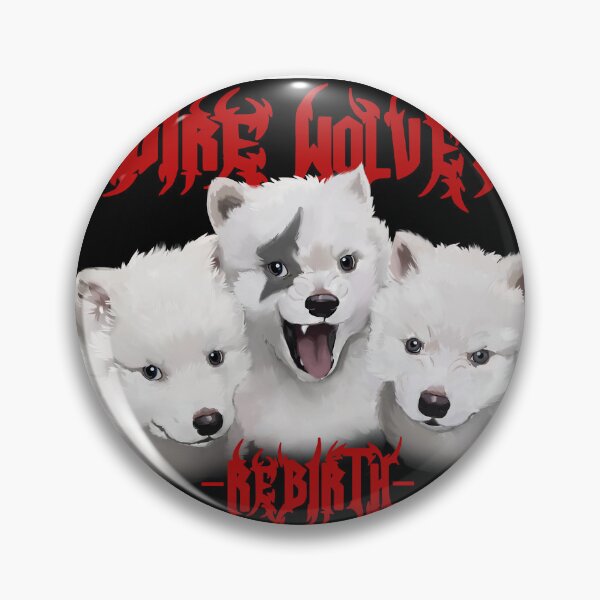 Item preview, dire wolves designed and sold by raposilda.