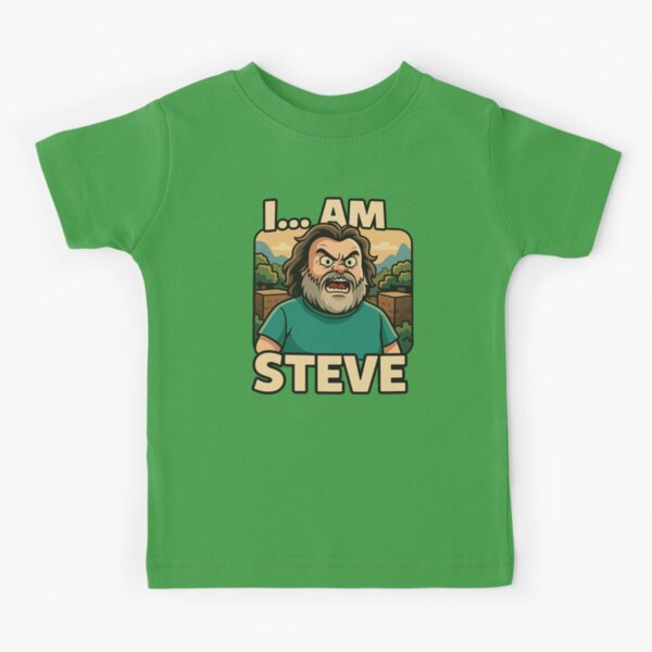 Item preview, I... Am Steve Minecraft designed and sold by ReasonsImBroke.