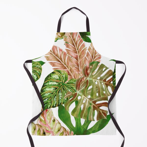 Item preview, tropical plant leaf pattern designed and sold by LivsPlantHouse.