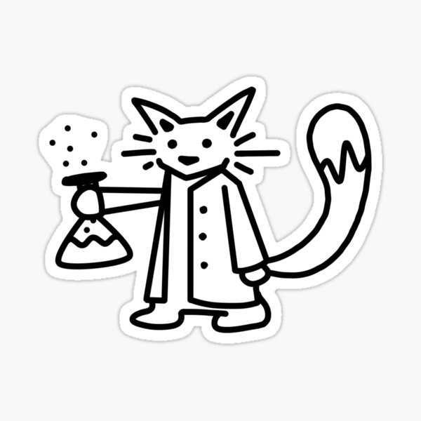 Artikel-Vorschau von Chemiker Katze, designt und verkauft von itz-hazza.