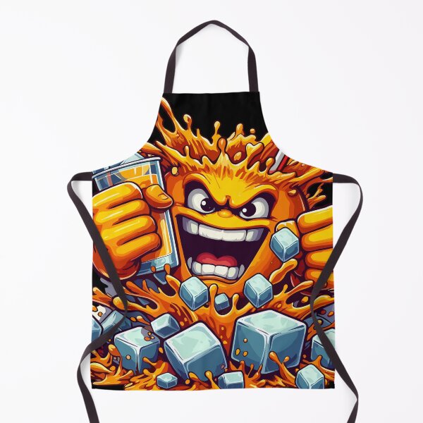 Item preview, Orange Crush - furious orange juice creature explodes with energy designed and sold by SplashPixel.