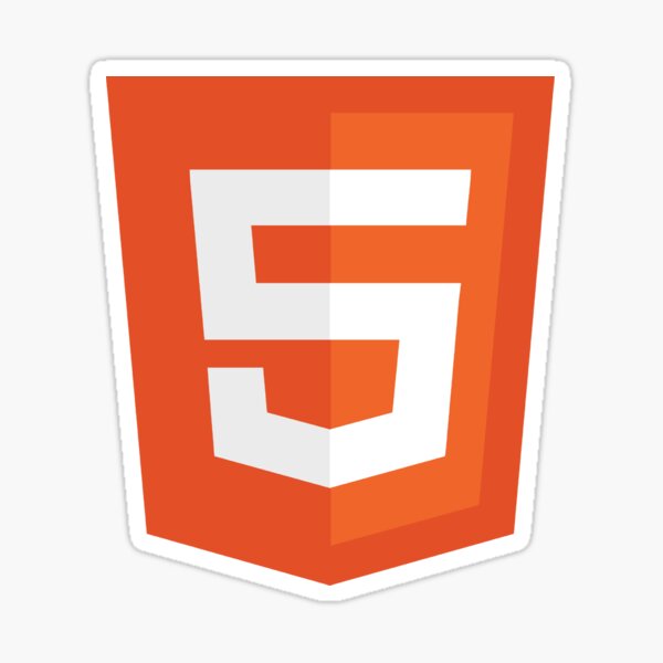 Aperçu de l'œuvre Autocollant HTML 5 créée et vendue par Harry Sayers.