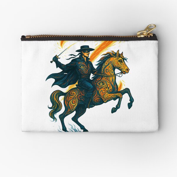 Item preview,  Zorro Fan Art | Masked Rider on Horse with Bold Z Symbol  designed and sold by DrawHandArt.