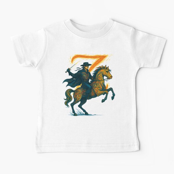 Item preview,  Zorro Fan Art | Masked Rider on Horse with Bold Z Symbol  designed and sold by DrawHandArt.