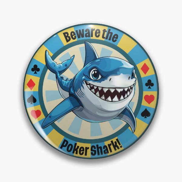 Item preview, Beware the Poker Shark! designed and sold by SquishyKitkat.