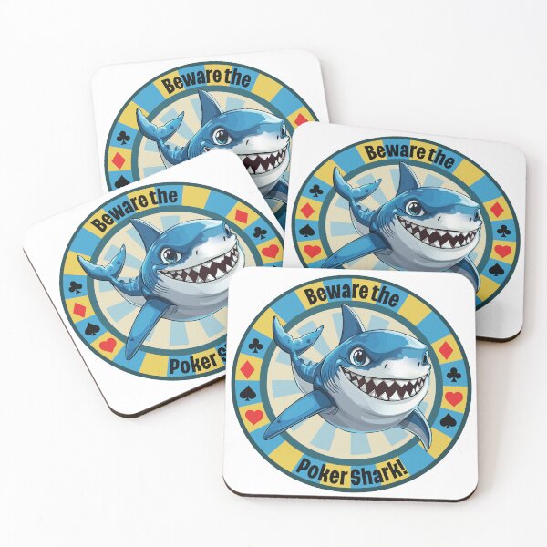 Item preview, Beware the Poker Shark! designed and sold by SquishyKitkat.