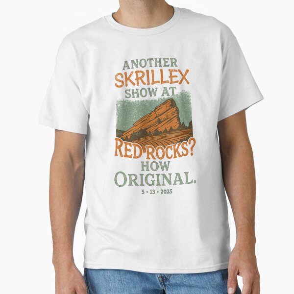 Artikel-Vorschau von Red Rocks Show Vintage T-Shirt, designt und verkauft von Mizukisukidesu.