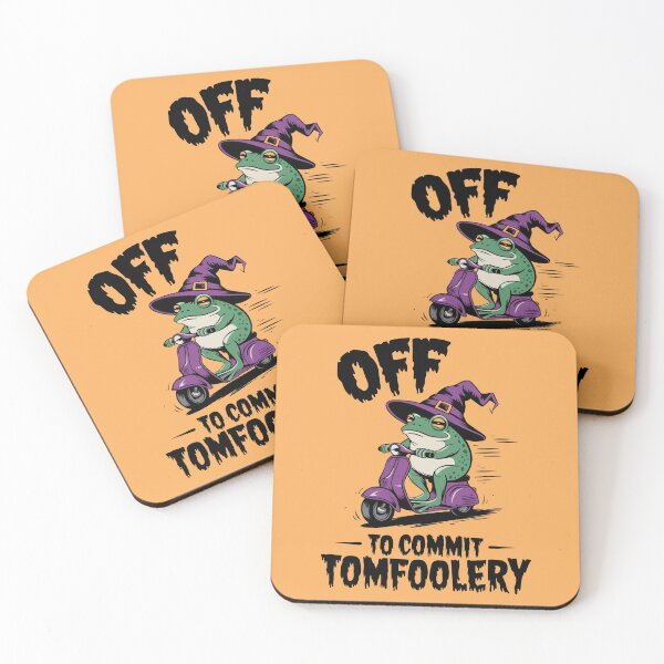 Item preview, Off to Commit Tom Foolery Frog  designed and sold by ZAIKY DREAMS.