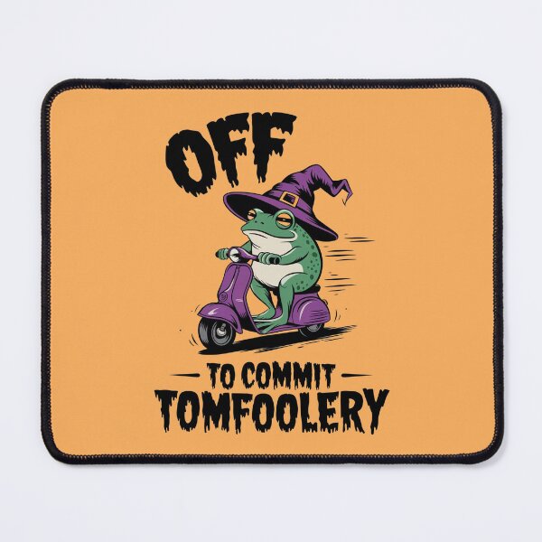 Item preview, Off to Commit Tom Foolery Frog  designed and sold by ZAIKY DREAMS.