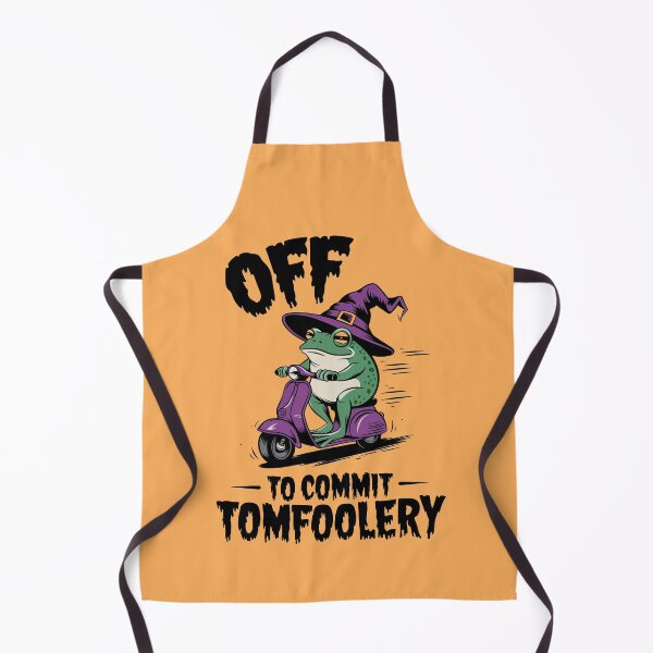 Item preview, Off to Commit Tom Foolery Frog  designed and sold by ZAIKY DREAMS.