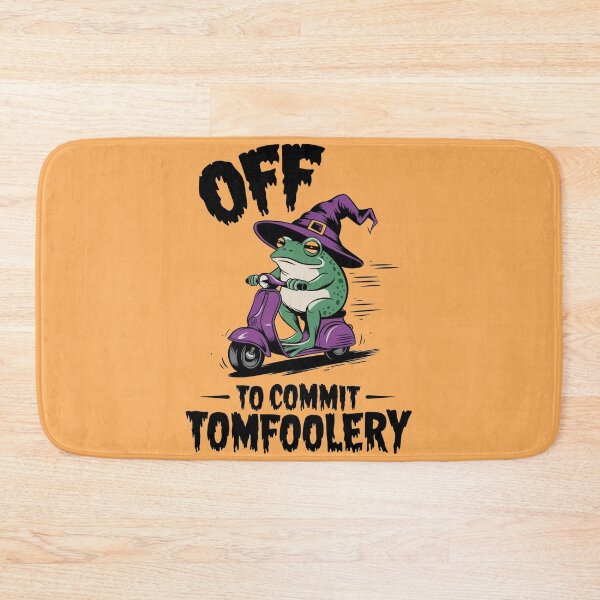 Item preview, Off to Commit Tom Foolery Frog  designed and sold by ZAIKY DREAMS.