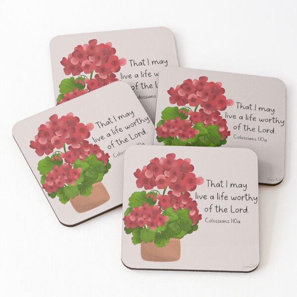 Item preview, Life Worthy - Colossians 1:10a designed and sold by Willow & Grace Designs.