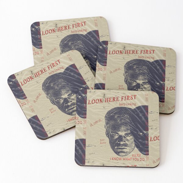 Item preview, Dark Passenger - Surreal Typography Art with Retro Vibes designed and sold by lunar-artspace.
