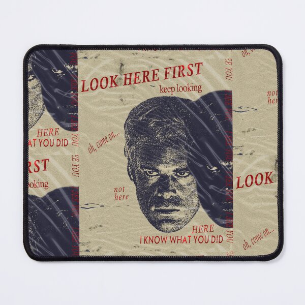 Item preview, Dark Passenger - Surreal Typography Art with Retro Vibes designed and sold by lunar-artspace.