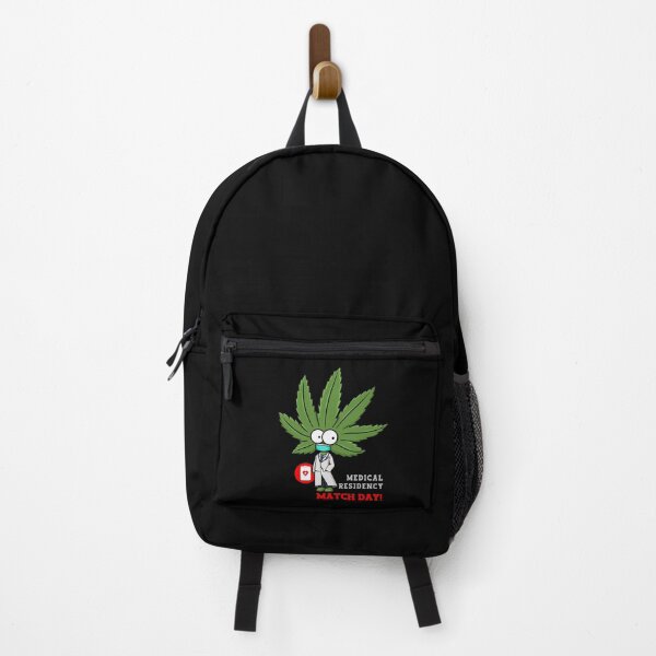 Item preview, Medical Match Day comic design with cannabis leaf and doctor figure – humorous motif for medical students designed and sold by KolbaVison.