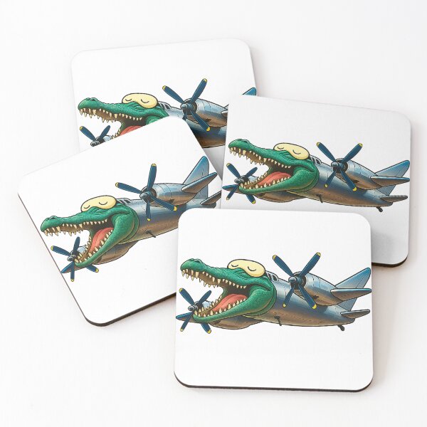 Item preview, Bombardino Cocodrillo, the crocodile plane - Italian Brainrot designed and sold by MentalCrumble.