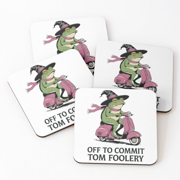 Item preview, Off to Commit Tom Foolery Frog  designed and sold by ZAIKY DREAMS.