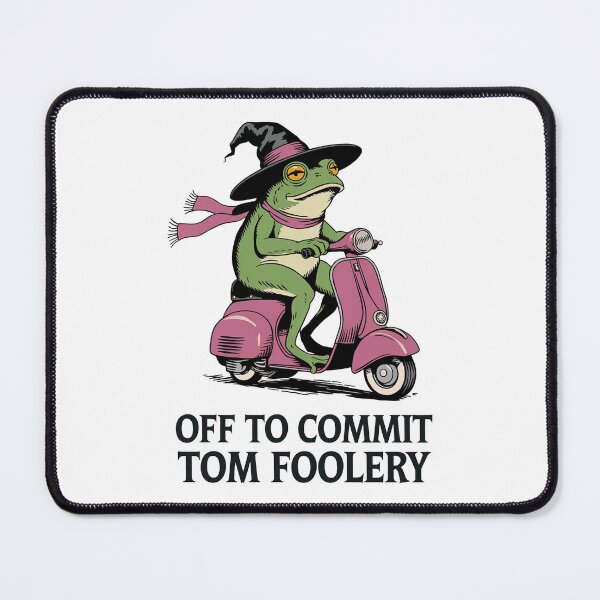 Item preview, Off to Commit Tom Foolery Frog designed and sold by ZAIKY DREAMS.