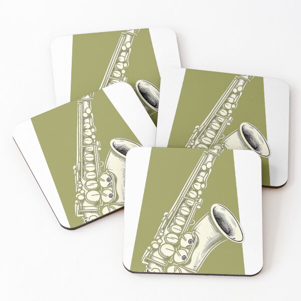 Item preview, Jazz Inspired Saxophone Design 1 designed and sold by SparroCreative.