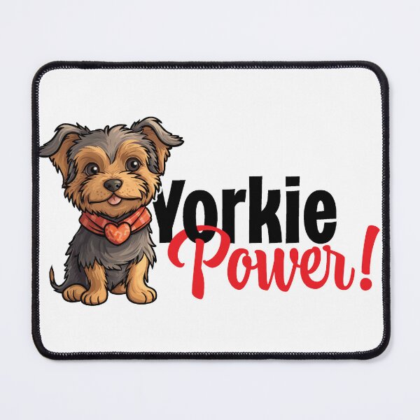 Item preview, Yorkie Power! designed and sold by SquishyKitkat.