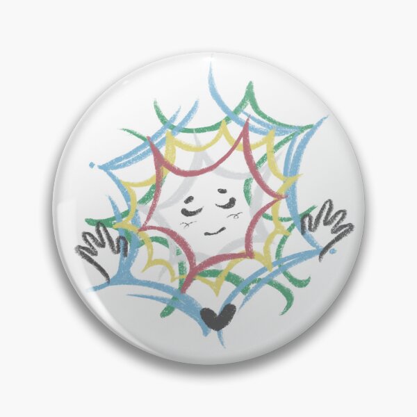 Item preview, Subtle Disability Pride Flag Chalk Design designed and sold by Heart4Brain_Art.