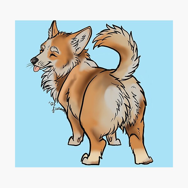 Item preview, corgi designed and sold by Lizzeh.