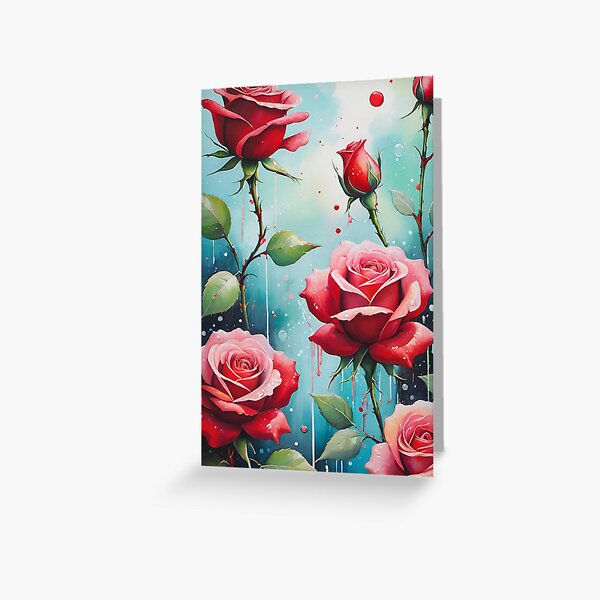 Vista previa del artículo con la obra «Sudor de rosa», diseñado y vendido por TralieTalie.