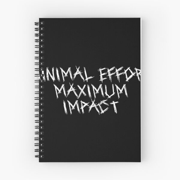 Item preview, Minimal Effort, Maximum Impact designed and sold by Ninjacatoff.