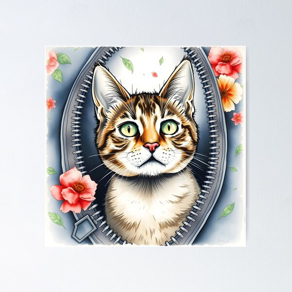 Artikelvorschau, Trendy Schöne süße Aquarell-Kunst-Katzen-Kollektion entworfen und verkauft von TrendyDesigne412.