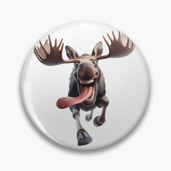 Item preview, Crazy Elch – Full on the tongue! designed and sold by JoshuaCardiff.