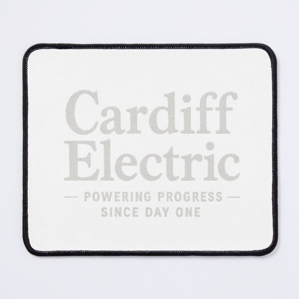 Item preview, Cardiff Electric Powering Progress Since Day One designed and sold by Haven-Sticker.
