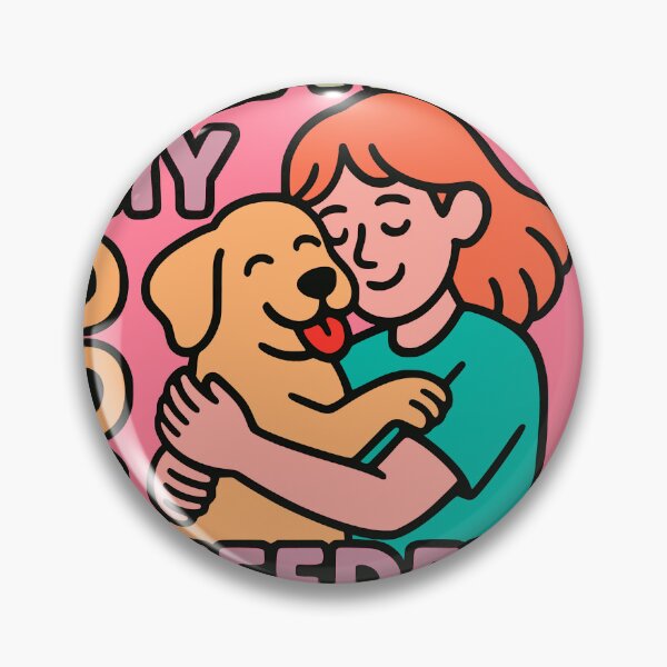 Item preview, Funny Dog Shirt – Sorry I'm Late My Dog Needed Snuggles designed and sold by Cheeky Companions.